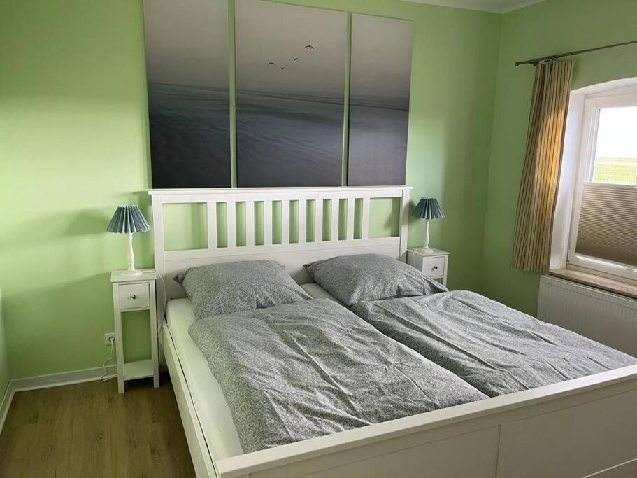 Nordsee Ferienwohnung Utspann Uelvesbull Exterior foto